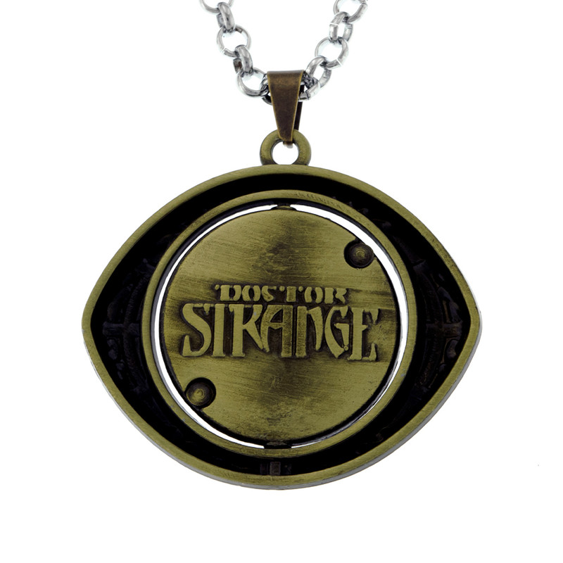 گردنبند زنانه برانت مدل دکتر استرنج چشم آگاموتو چرخان