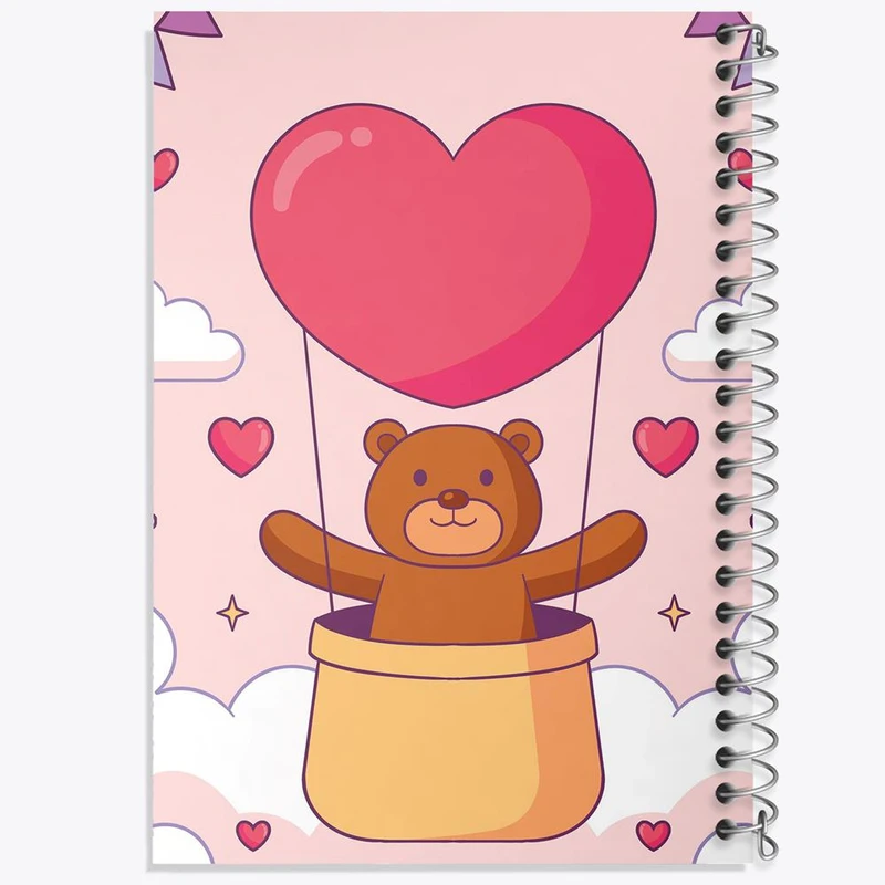 دفتر لیست خرید 50 برگ خندالو طرح خرس کد 26203