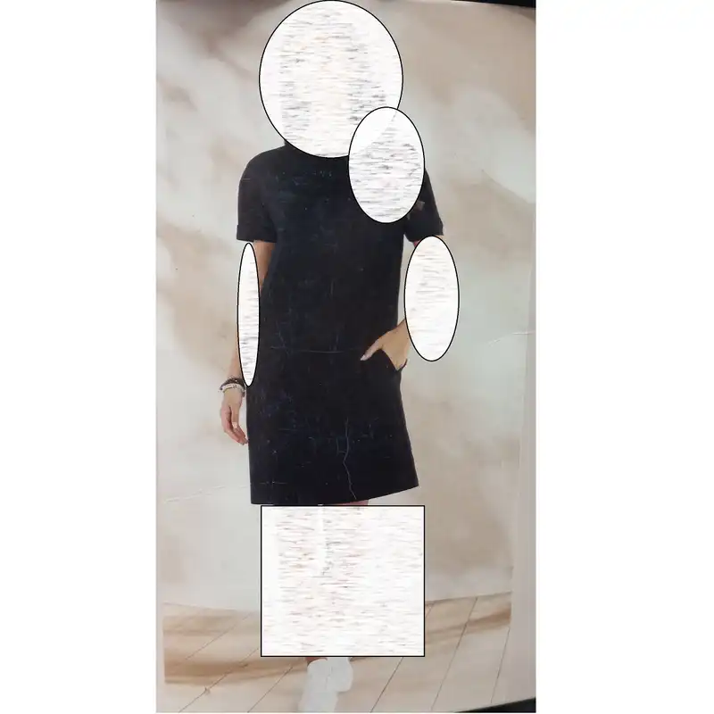 پیراهن زنانه بلو موشن مدل لینن کد 15064150