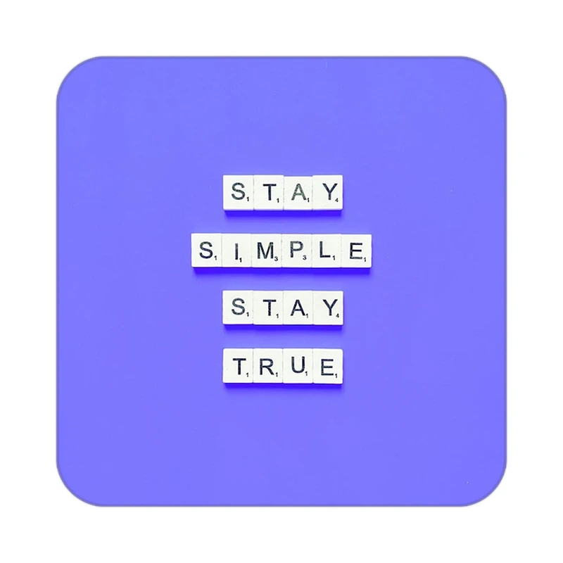 زیر لیوانی کاکتی طرح جملات انگیزشی و مثبت مدل mp24759