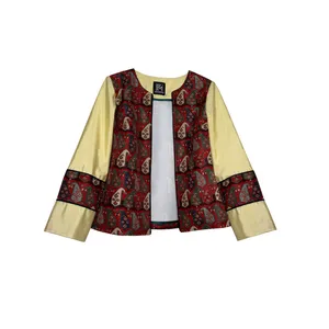 مانتو کتی زنانه مدل ترنج بهار کد FM_311