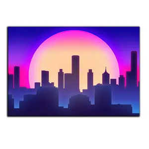 تابلو شاسی بکلیت طرح منظره شهر در شب مدل SH-S5598