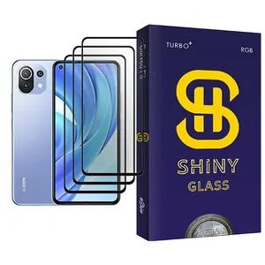 Atouchbo Shiny Glass MIX003 Screen Protector For Xiaomi Mi 11 Lite Pack Of 3