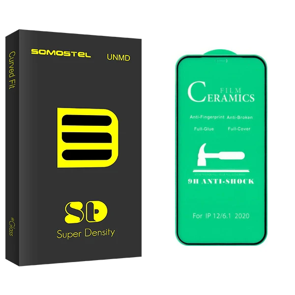 محافظ صفحه نمایش سرامیکی سوماستل مدل Sd Glass مناسب برای گوشی موبایل اپل Iphone 12 / 12 Pro