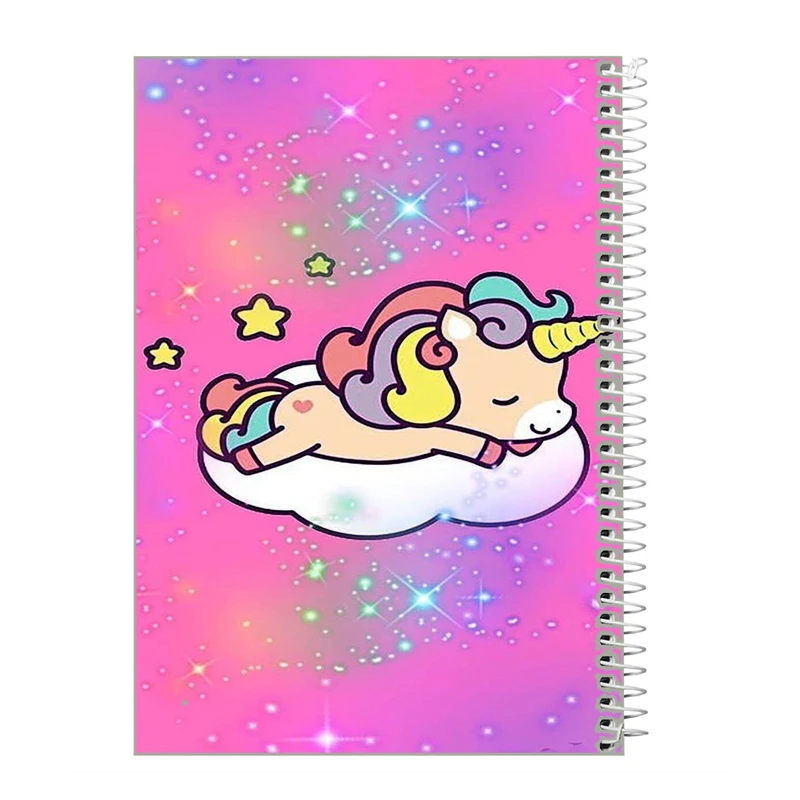 دفترچه یادداشت 40 برگ طرح یونیکورن iy1