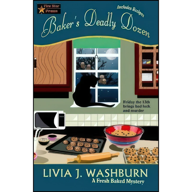 کتاب Bakers Deadly Dozen  اثر Livia J. Washburn انتشارات تازه ها