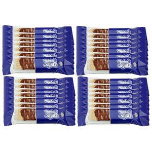 نقد و بررسی ویفر با طعم نارگیل و روکش کاکایویی نادری - 30 گرم بسته 24 عددی توسط خریداران