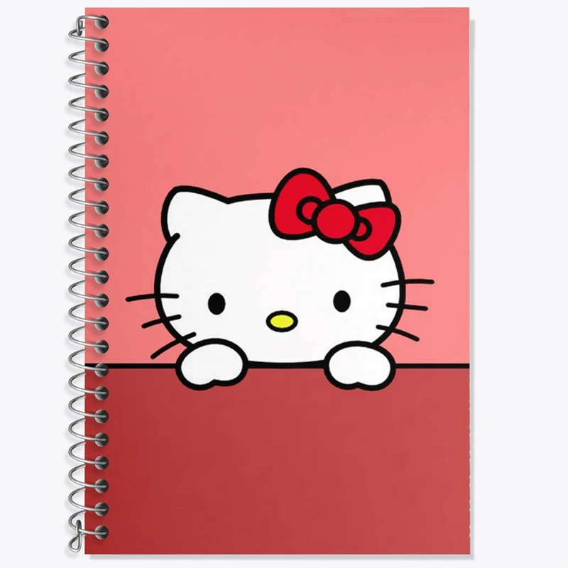 دفتر لغت 50 برگ خندالو مدل هلو کیتی Hello Kitty کد 2473