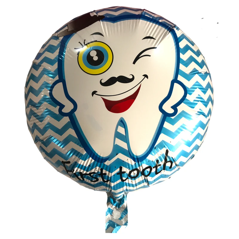 بادکنک فویلی مستر تم طرح دندونی پسر سوپر پلاس