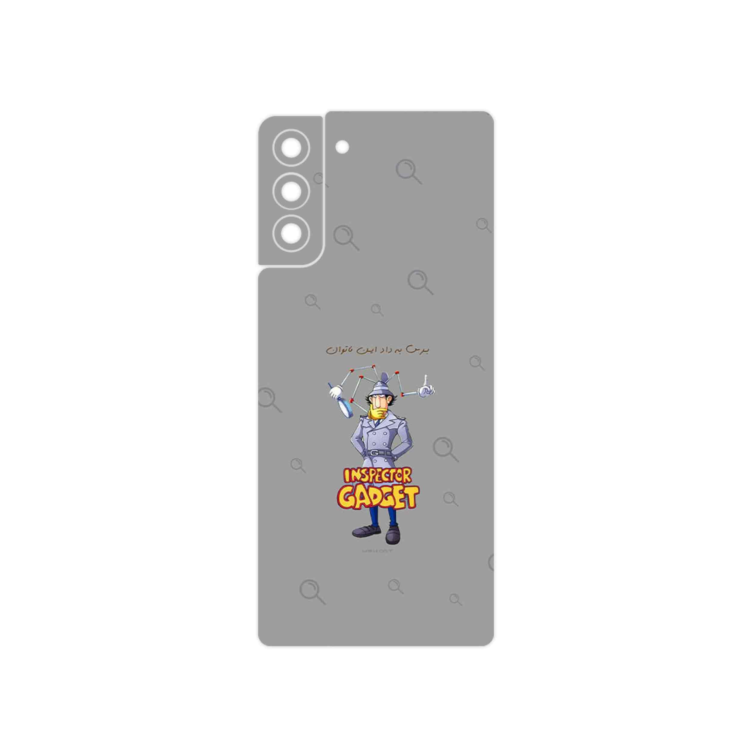 برچسب پوششی ماهوت مدل Inspector Gadget مناسب برای گوشی موبایل سامسونگ Galaxy S21 Plus 5G
