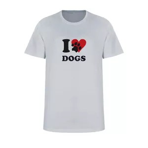 تی شرت آستین کوتاه زنانه مدل LOVE DOG  کد K288 T