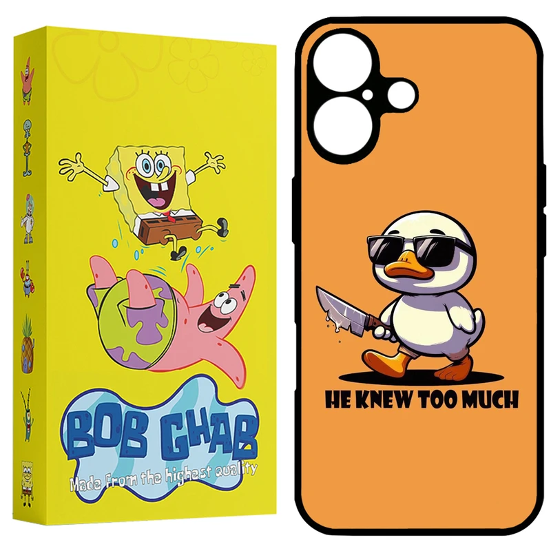 کاور باب قاب طرح اردک مدل BCP16 مناسب برای گوشی موبایل اپل iPhone 16