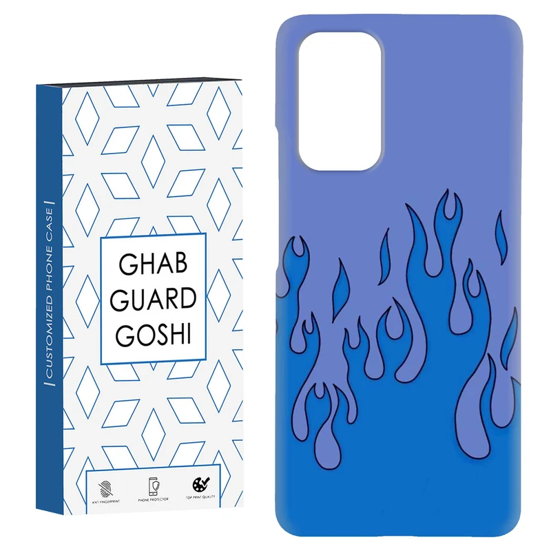 کاور قاب گارد گوشی طرح آتیش کد Dimo-838 مناسب برای گوشی موبایل شیائومی Redmi Note 9 4G / Redmi 9T