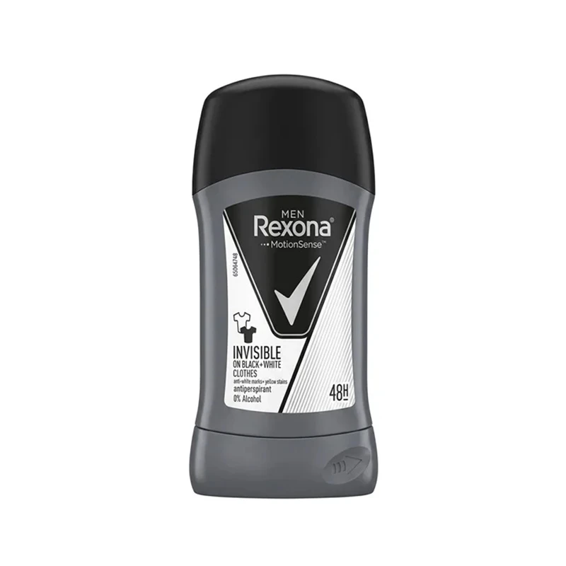 استیک ضد تعریق مردانه رکسونا مدل Invisible Black + White وزن 40 گرم