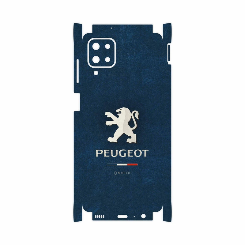 برچسب پوششی ماهوت مدل Peugeot-Logo-FullSkin مناسب برای گوشی موبایل سامسونگ Galaxy A12 Nacho