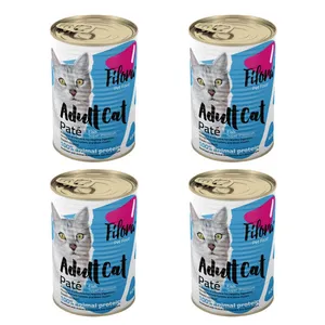 کنسرو غذای گربه فیفورا مدل Fish وزن 400 گرم بسته 4 عددی