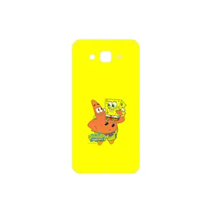 MAHOOT SpongeBob SquarePants Cover Sticker for Samsung Galaxy J7 2015
