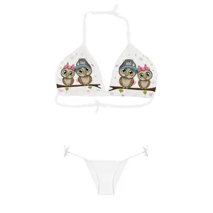 ست شورت و سوتین زنانه مدل جغد کد 64 AAA