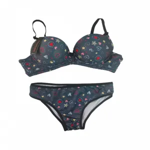 ست شورت و سوتین زنانه مدل قلبی