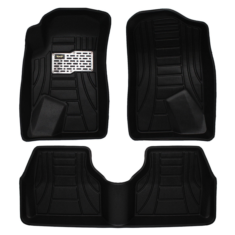 کفپوش سه بعدی خودرو ماهوت مدل پشت نمد مناسب برای سمند