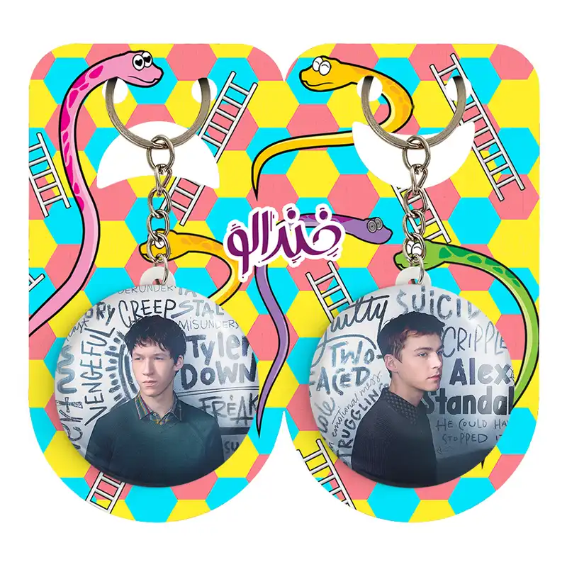 جاکلیدی خندالو مدل الکس و تایلر 13دلیل برای اینکه Reasons Why13 کد 2032520323 مجموعه 2 عددی