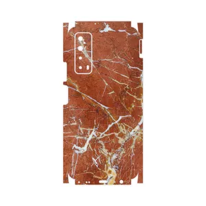 MAHOOT Red Marble-FullSkin Cover Sticker for Huawei Y7a