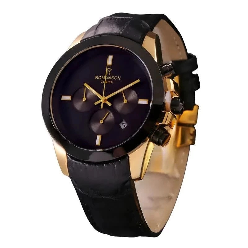 ساعت مچی عقربهای مردانه رومانسون مدل کورنوگراف سه موتور فعال کد 193 ساعت مچی عقربهای مردانه رومانسون مدل کورنوگراف سه موتور فعال کد 193