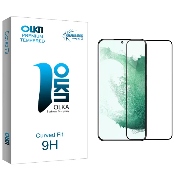 محافظ صفحه نمایش شیشه ای کولینگ مدل Olka FLGL مناسب برای گوشی موبایل سامسونگ Galaxy S22