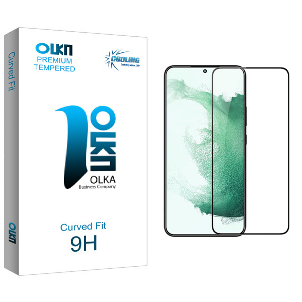 محافظ صفحه نمایش شیشه ای کولینگ مدل Olka FLGL مناسب برای گوشی موبایل سامسونگ Galaxy S22