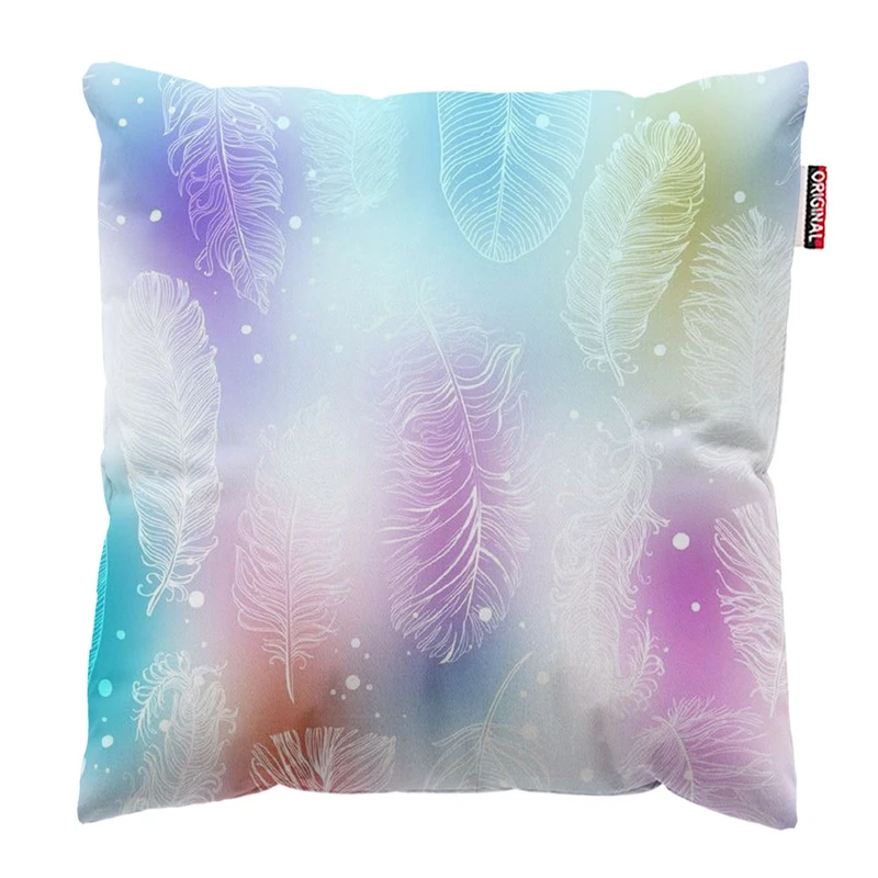 کوسن پاد آفرین طرح برگ کد 1569 سایز 30*30 سانتی متر