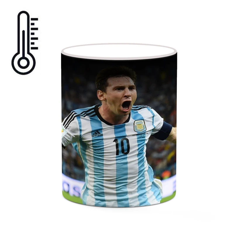 ماگ حرارتی کاکتی طرح Leo Messi لئو مسی مدل mgh42322