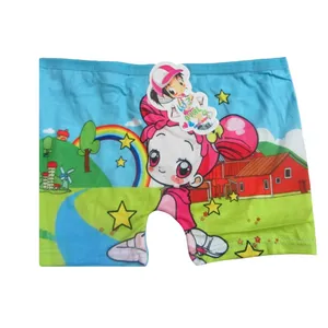 شورت دخترانه مدل دختر و رنگین کمان رنگ آبی