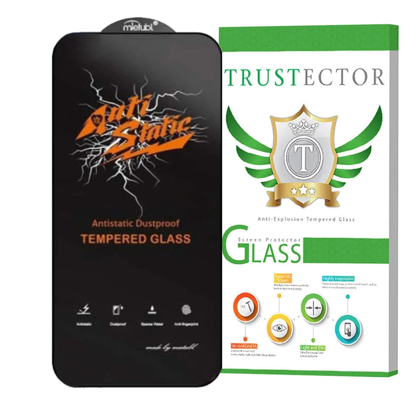 محافظ صفحه نمایش آنتی استاتیک تراستکتور مدل ANTIDUSTT مناسب برای گوشی موبایل اپل iPhone 14 Pro