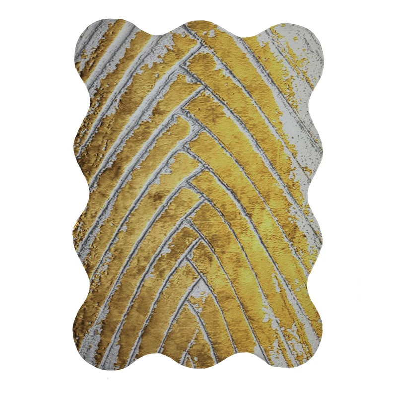 پادری مدل دالبر طرح کلاسیک کد 8914 سایز 80x110 سانتی متر