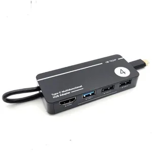 هاب 4 پورت USB-c آی ای تاپ مدل TUH-306