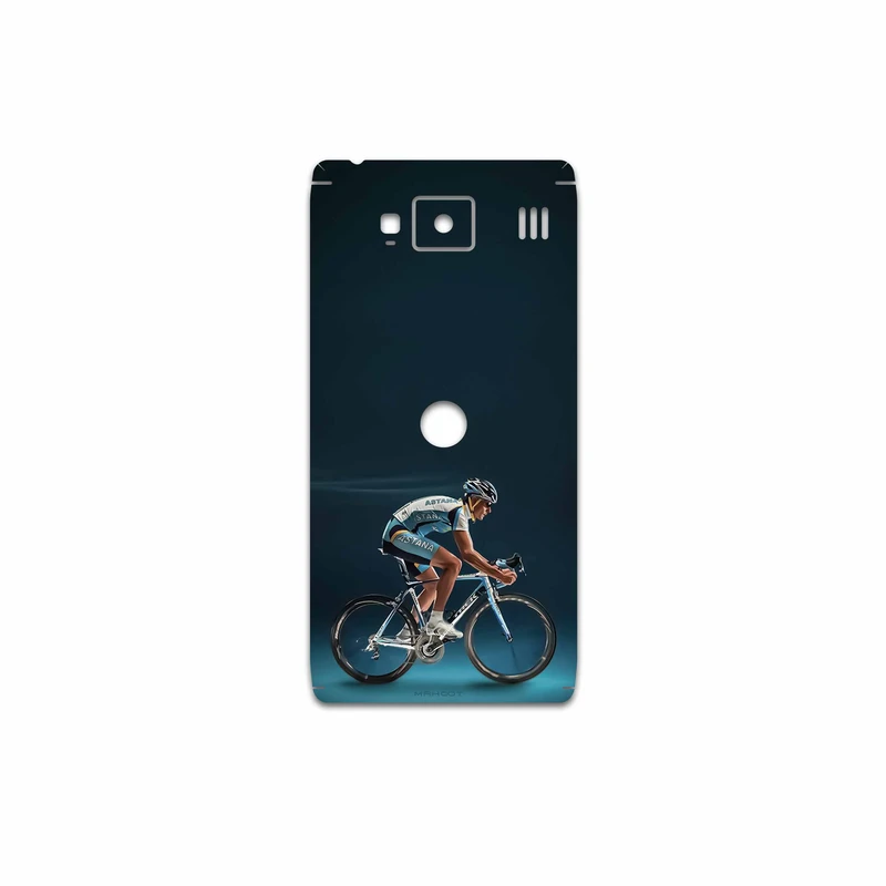 برچسب پوششی ماهوت مدل Road cycling مناسب برای گوشی موبایل موتورولا Droid Razr HD