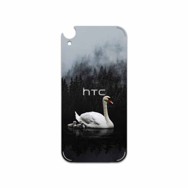 برچسب پوششی ماهوت مدل Swan Lake مناسب برای گوشی موبایل اچ تی سی Desire 820