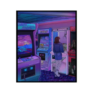 تابلو بکلیت طرح گیمینگ  مدل B-PE1526 فریم مشکی