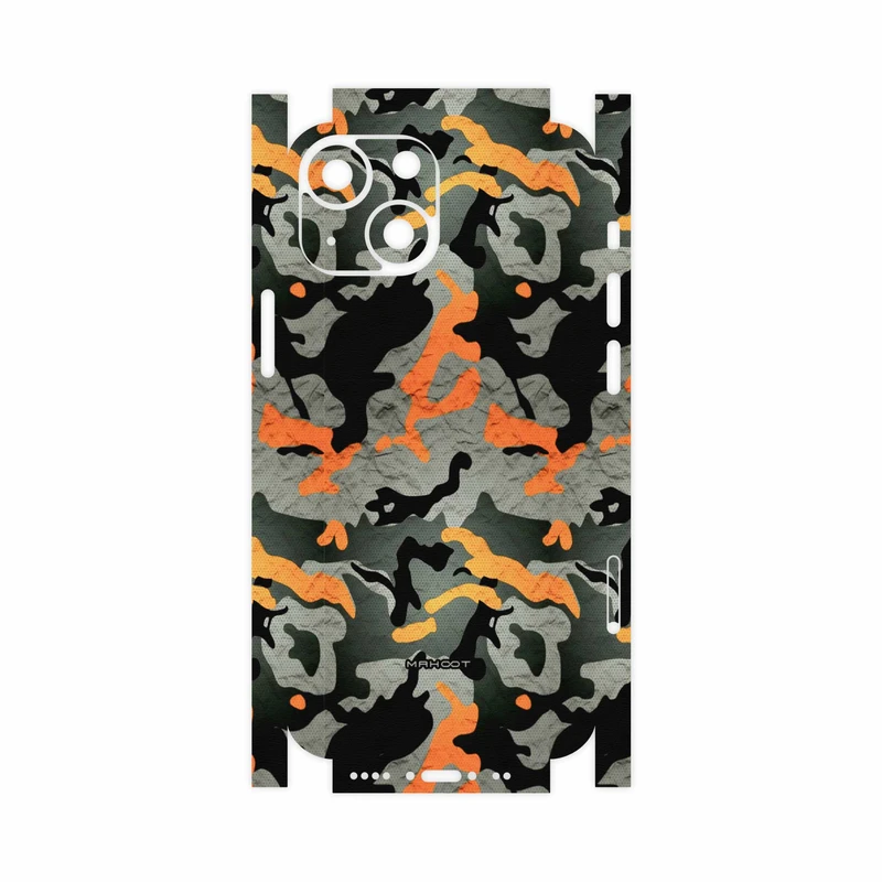 برچسب پوششی ماهوت مدل Autumn-Army-FullSkin مناسب برای گوشی موبایل اپل iPhone 13 Mini