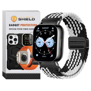 Ultimate Shield Braided Magsolo Mix Band for Amazfit Size 20mm Bip / Bip S / Bip S Lite / Bip U / Bip U Pro smartwatch