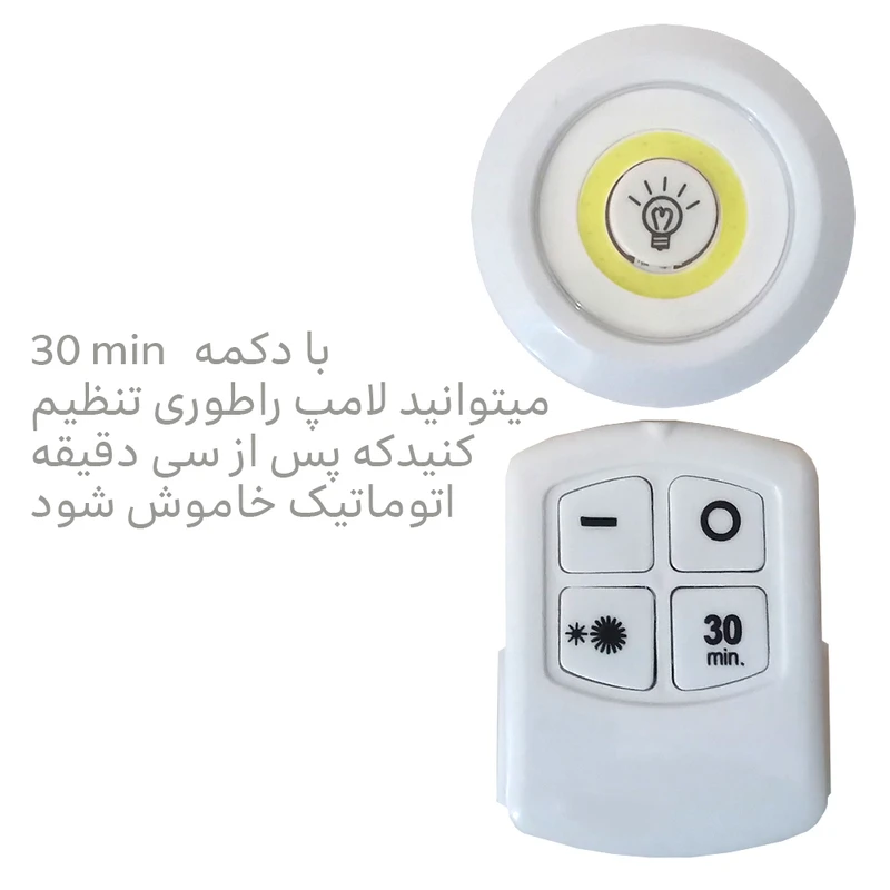عکس شماره 4 : چراغ اضطراری مدل led-x3 بسته 3 عددی