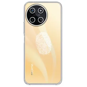 Megafone Finger Print C62-W Cover For Realme 11 4G
