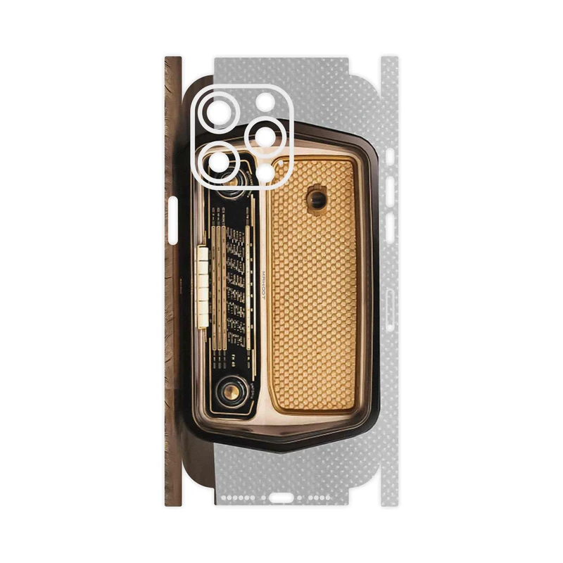 برچسب پوششی ماهوت مدل Radio Nostalgia-FullSkin مناسب برای گوشی موبایل اپل iPhone 15 Pro Max
