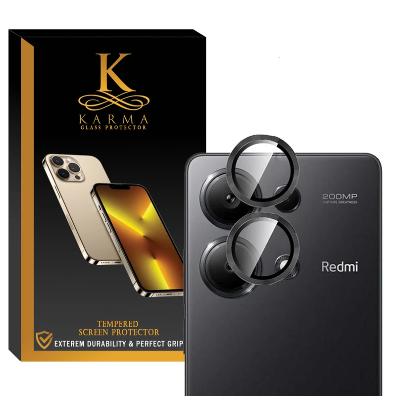 محافظ لنز دوربین رینگی کارما مدل Ring -KA مناسب برای گوشی موبایل شیائومی Redmi Note 13  5G