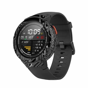 MAHOOT Black-Printed-Circuit-Board Cover Sticker for Xiaomi Amazfit Verge Smartwatch