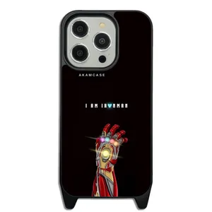 AKAM AMC-WLA14PRO-IRON MAN10 Cover For Apple iPhone 14 Pro