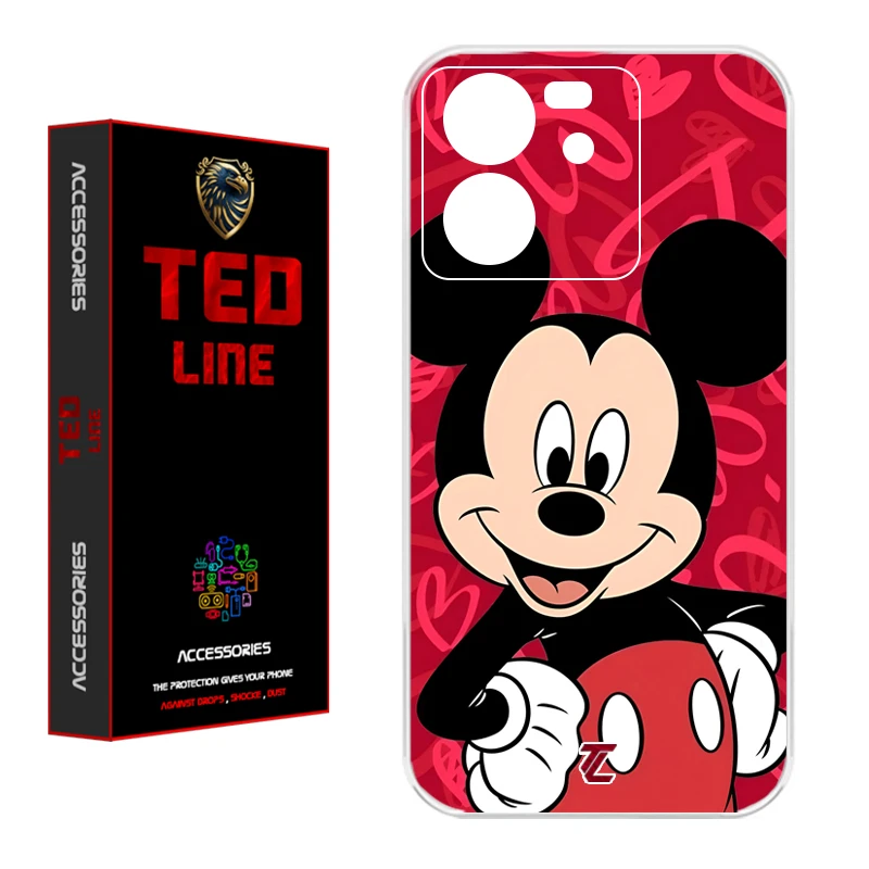 کاور تدلاین طرح میکی موس کد 1148 مناسب برای گوشی موبایل شیائومی Mi 13T / 13T Pro