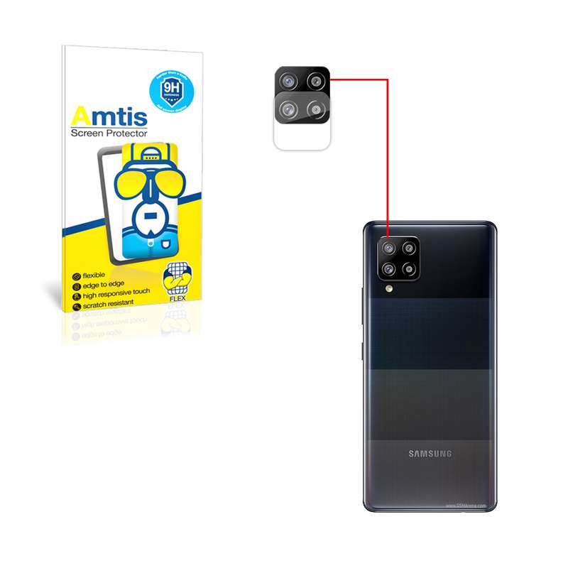 محافظ لنز دوربین امتیس مدل a42 مناسب برای گوشی موبایل سامسونگ GALAXY A42