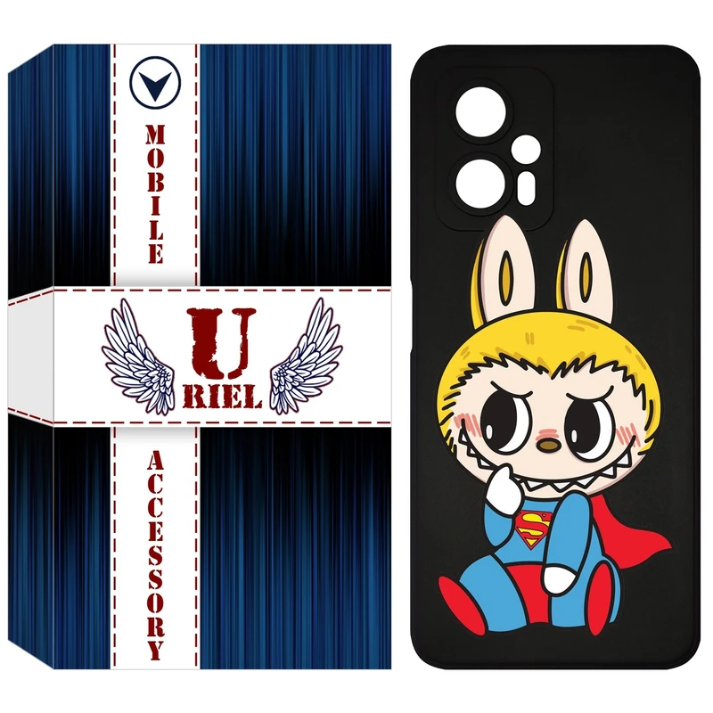 کاور یوریل مدل KSH کد 147 طرح عروسک لبوبو مناسب برای گوشی موبایل شیائومی Poco X4 GT