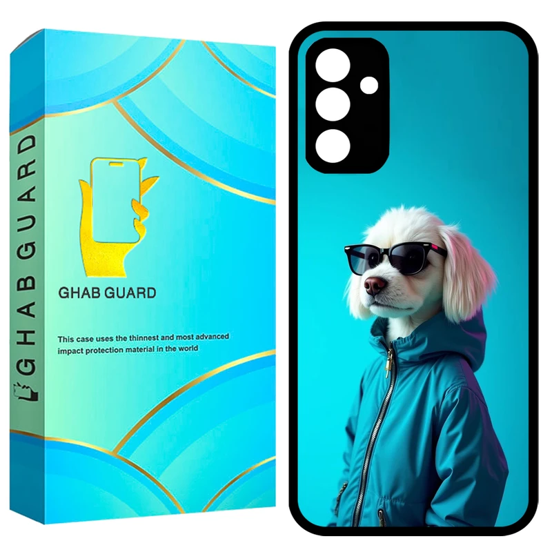 کاور قاب گارد طرح سگ مدل GCHPA34 مناسب برای گوشی موبایل سامسونگ Galaxy A34 5G  